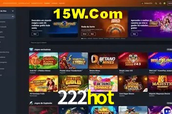 Biblioteca de slots populares na 222hot